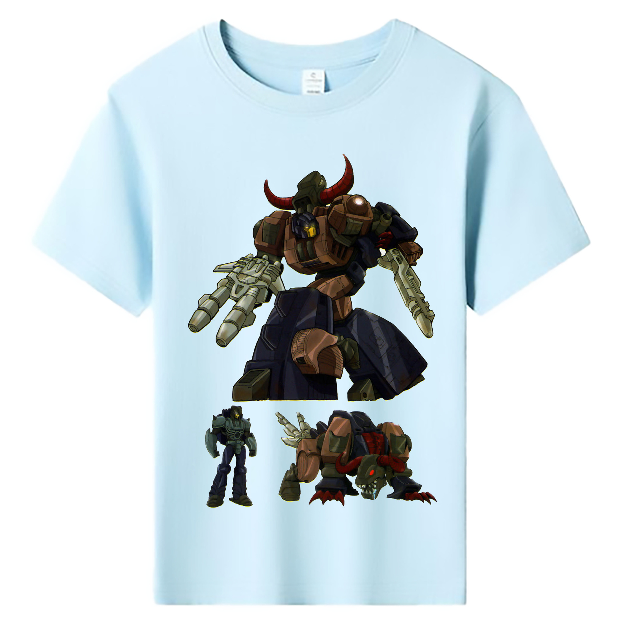 （画像用）  綿100％キッズTシャツ（フロントプリント）